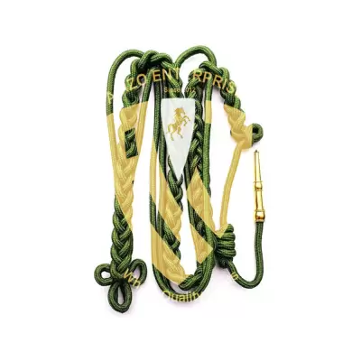 Aiguillettes Apaulets With logo Customization Designs Size and Requirements