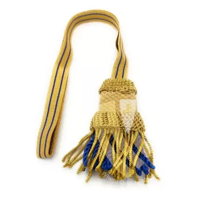 Bullion Tassels Gold Graduation Tam for Doctoral