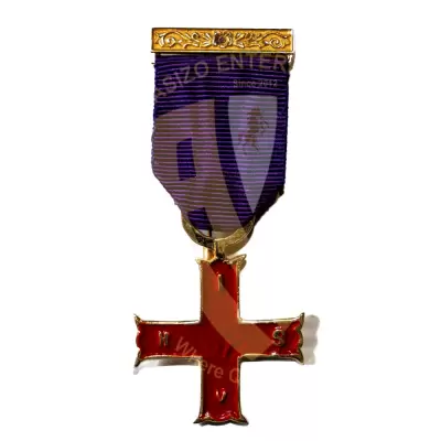 High Quality Red Cross of Constantine Jewels