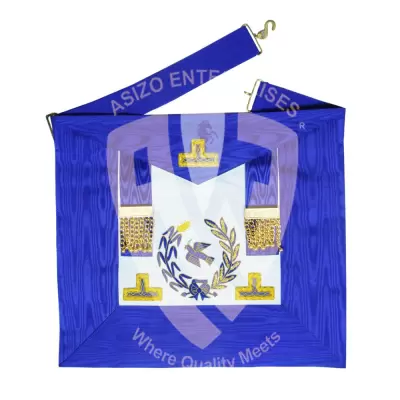Masonic Regalia Craft Master Masons MM Apron, Officer Collar