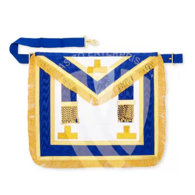 Masonic Regalia Craft Master Masons MM Apron Officer Collar and Cases