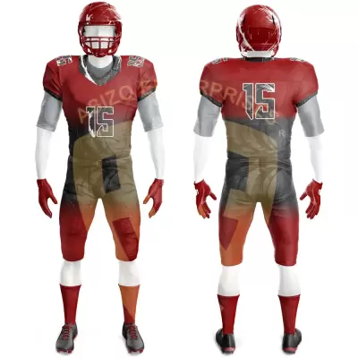 Men Sportswear Quick Dry American Football Uniform