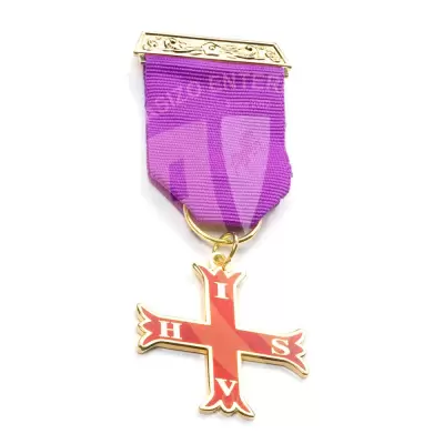 Red Cross of Constantine Breast Jewel Top Quality Jewel