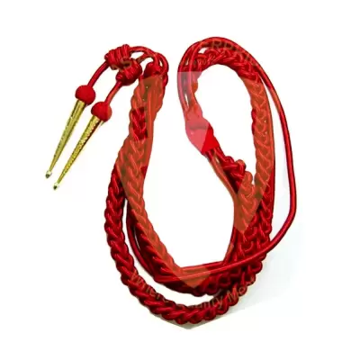 Top Quality Silk Cord Aiguillette 100% Cotton Dress Shoulder Cord